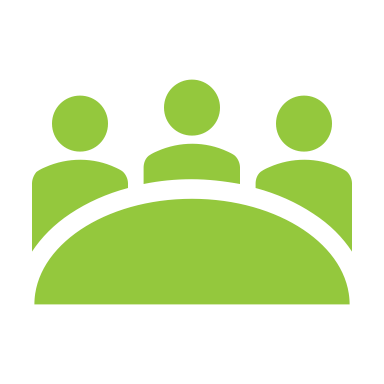 Meeting with solid fill